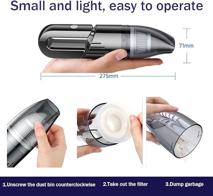 Portable Powerful Vacuum Cleaner